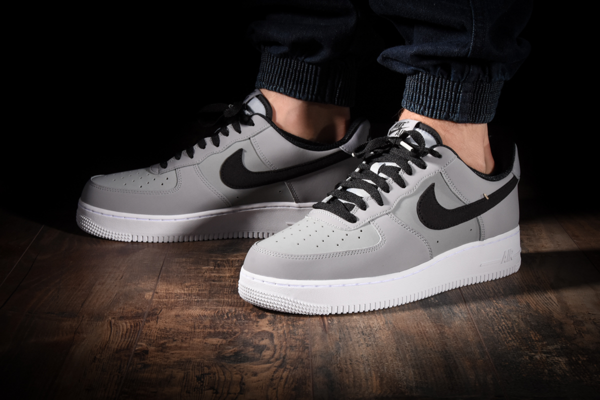 nike air force 1 grey leather