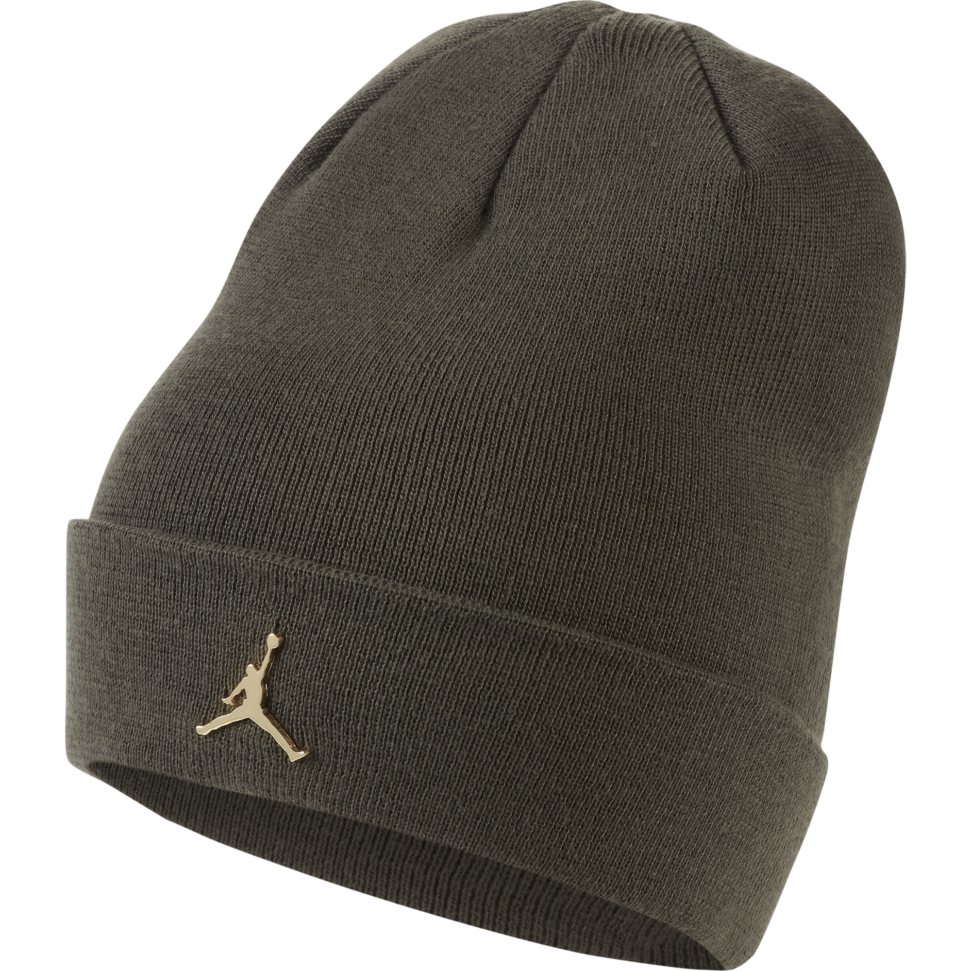 jumpman metal cuffed beanie